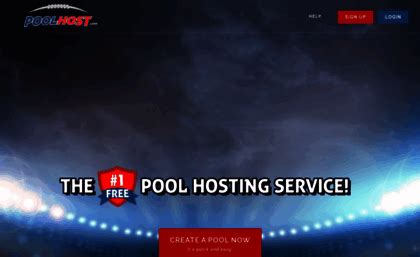 poolhost|poolhost site standings.